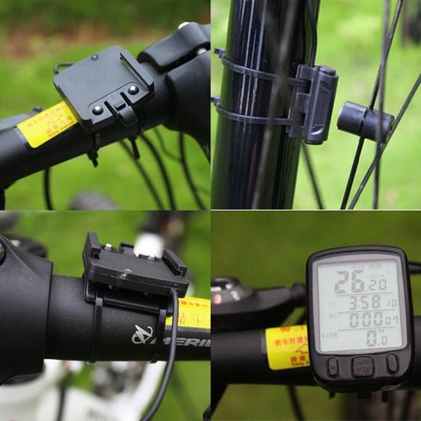 Instructions pour fixer un indicateur de vitesse sur un vélo