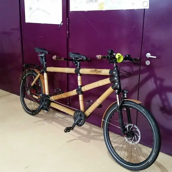 roues de vélo tandem