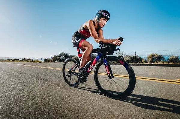 la position du corps du cycliste