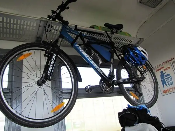 placer un vélo dans le train