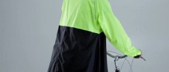 Mackintosh pour les cyclistes - ce dont vous avez besoin, types de protection contre la pluie