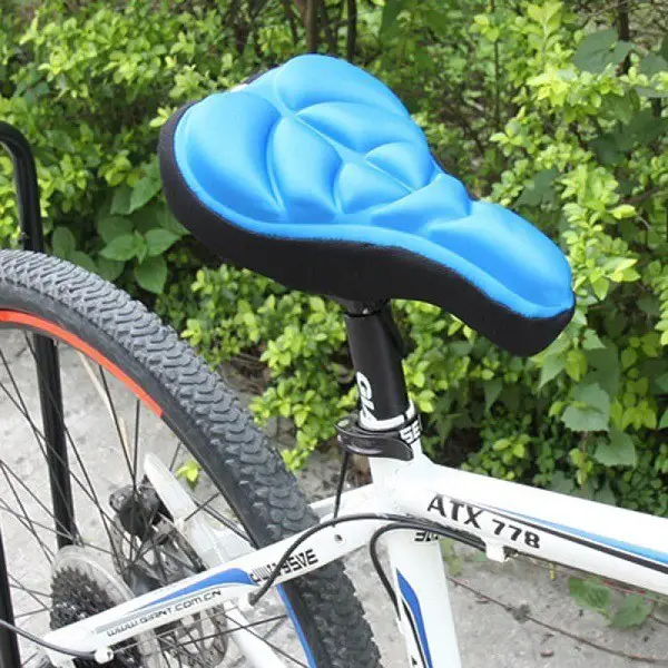 selle de vélo fabriquée à partir de coussins de gel