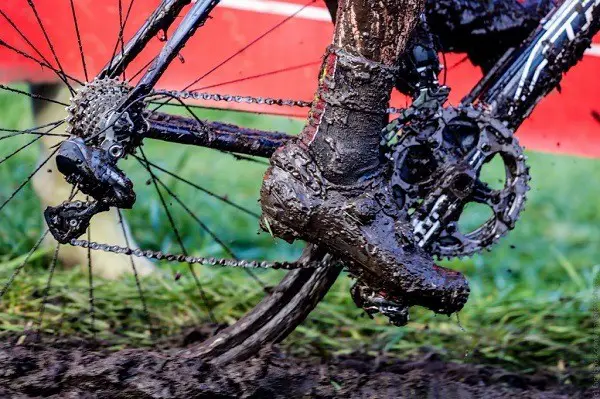 contamination des composants du vélo